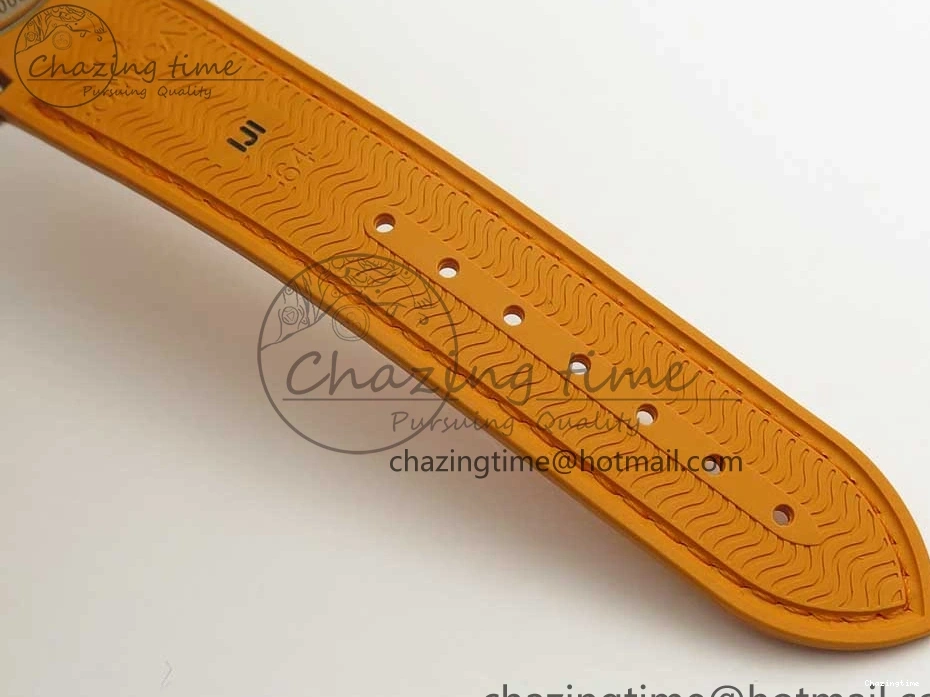 0317 Planet Ocean Professional Orange Bezel 42mm 1:1 VSF Best Edition on Orange Rubber Strap A8500 Super Clone Original 7947